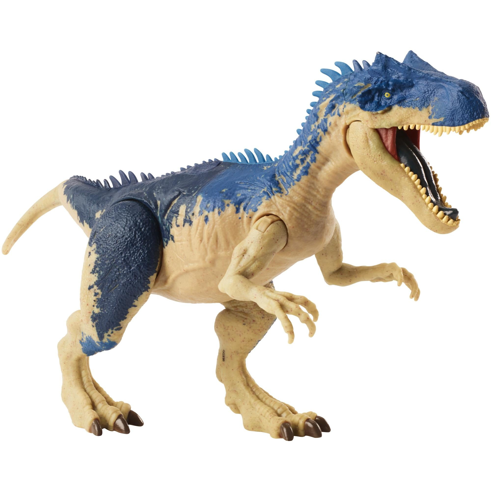 JURASSIC WORLD DINO RIVALS ROARIVORES 4 Dinosaur Set And Bonus Rare Velociraptor 