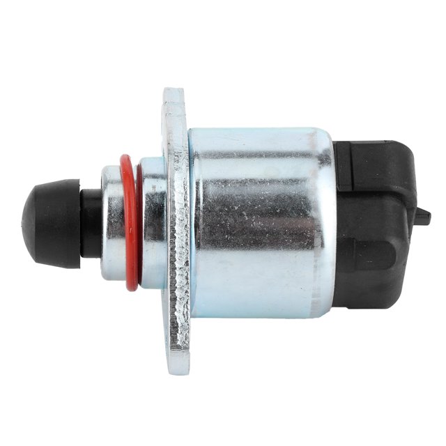 Válvula de control de aire de ralentí Bling Bling Negro+Plata