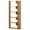 Beige, variant on Costway 2 PCS 6-tier Bookshelf Tall Display Shelf with 11 Open Shelves 2 Anti-tipping Kits Black