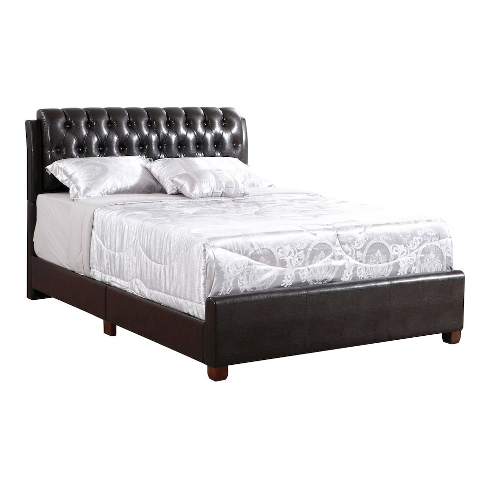 Glory Furniture Marilla Full Bed in Dark Brown Color