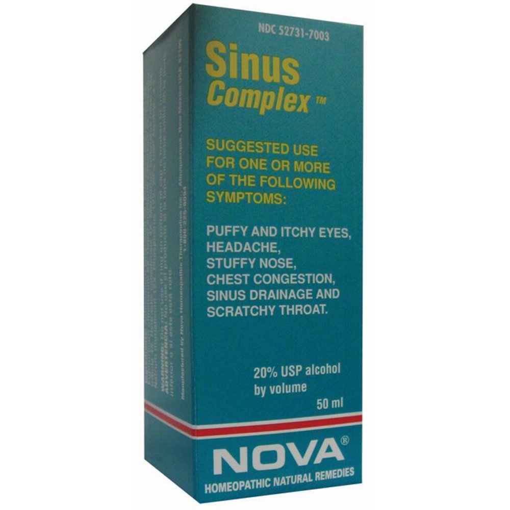 Nova Homeopathic Sinus Complex, 1.7 Oz
