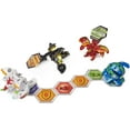 thumbnail image 3 of Bakugan Baku-Gear 4-Pack, Fused Sabra x Pyravian Ultra with Baku-Gear and Howlkor x Serpenteze Ultra Collectible Action Figures, 3 of 7