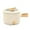 Beige-905, variant on Exclusive, Mini Electric Hot Pot, Multifunctional Ramen Cooker, Portable Noodles and Soup Pot with Overheating Protection Popular Picks | Alloy, Beige, Angeler