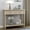 Gray, variant on Harper & Bright Designs Console Table Sideboard Wooden Sofa Table with 2 Drawers and Bottom Shelf for Bedroom