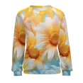 thumbnail image 7 of Sunflower Womens Oversized Sweatshirts Hoodies Crewneck Casual Tops Comfy FallWinter Clothes 2024, 7 of 7