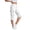 White #024, variant on Bermuda Cargo Shorts for Women Casual Long Knee Length High Waisted Stretch Wide Leg Summer Outdoor Hiking Capri Pants, M