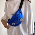 thumbnail image 1 of SNGMN - Bolso bandolera ligero con correa ajustable para hombre y mujer, ideal para viajes, senderismo y running (azul), 1 of 7
