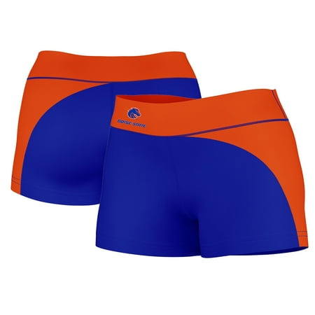 

Women s Royal/Orange Boise State Broncos Curve Side Shorties