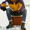 thumbnail image 4 of CTIRCHIU Pelle à Glace Portable en Acier Inoxydable pour Pêche Hivernale en Plein Air, 4 of 8