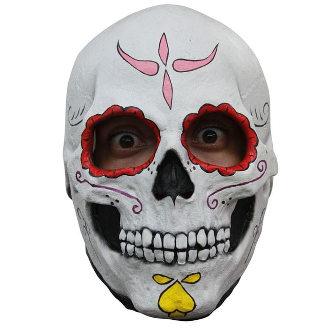 Máscara de Cráneo de Catrina REV Unitalla de Colores para Mujer