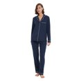 thumbnail image 3 of Kolipajam Women 100% Cotton Pajama Sets Long Sleeve Pjs Button Down Stretchy Knit Nightwear XXL, 3 of 5