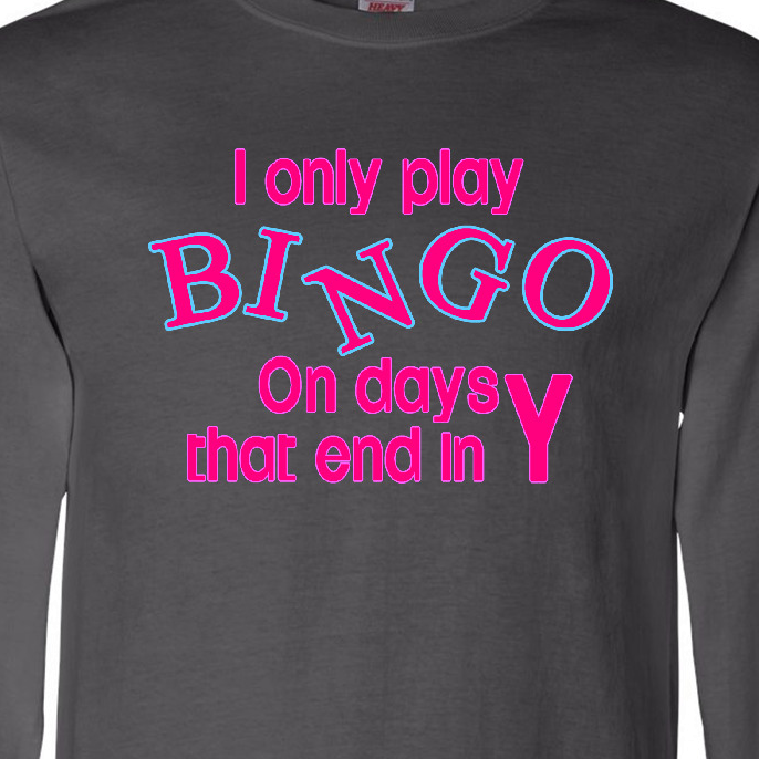 Inktastic I Only Play Bingo on Days That End in Y Women's Plus Size T-Shirt