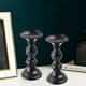 thumbnail image 5 of 2pcs Zulema candelero vintage decoración Negro, 5 of 7