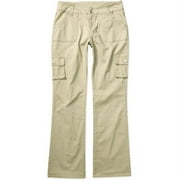 Faded Glory - Women's Petite Organic Cotton Cargo Pants