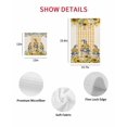 thumbnail image 7 of Sunflower Gnomes Kitchen Dish Towels for Drying Dishes Set of 2, Spring Eucalyptus Floral Orange Plaid Waffle Weave Microfiber Hand Tea Bathroom Towels Quick Dry & Absorbent Towel 15.7x23.6, 7 of 7