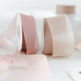 thumbnail image 3 of Namzi Ribbon Satin, 1 Rolls Ribbon for Gifts – 2.5cm x 18m (0.98in x 708.66in) beige Ribbon, Premium Polyester Fabric, Suitable for Gift Wrapping & Flower Decoration, 3 of 3