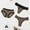 #05Brown, variant on Flash Womens Underwear Leopard Print Translucent Sheer Lace Tank Lace Underpant