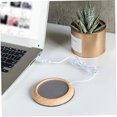 thumbnail image 3 of Phenofice Portable Mug Warmer Light Brown Beverage Warmer for Desk 1Set, 3 of 6