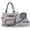 Gray, variant on Baby Diaper Bag Backpack Set - Includes Changing Pad, Pacifier Case & Stroller Straps,Large Travel Tote for Girl or Boy, Complete Newborn Essentials Gift Set