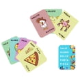 thumbnail image 3 of Juego de Mesa Taco, Globo, Dulce, Fiesta, Pizza Blue Orange 64 Cartas, 3 of 5