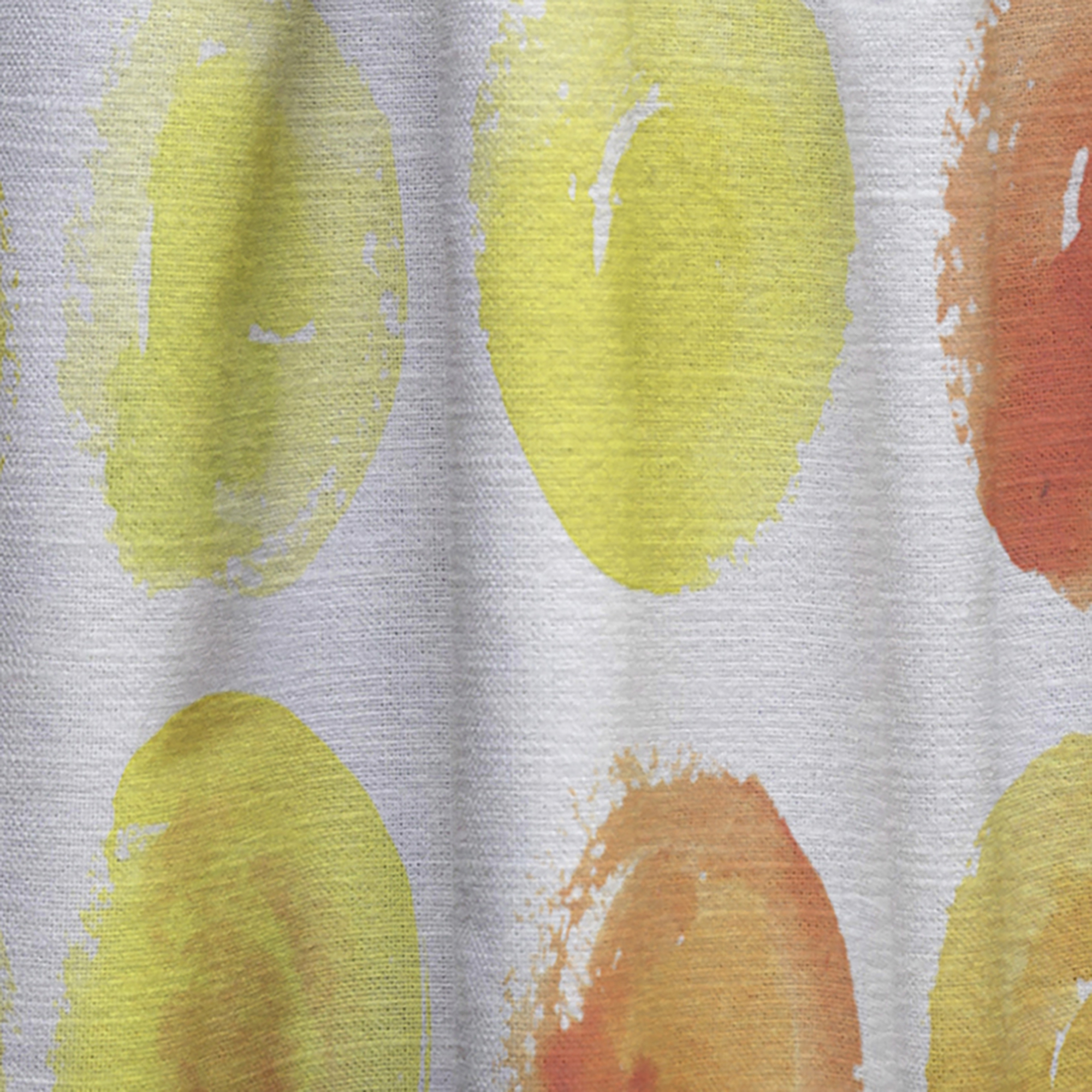 Designart 'Colorful Circular Dance III' Modern & Contemporary Curtain Panel