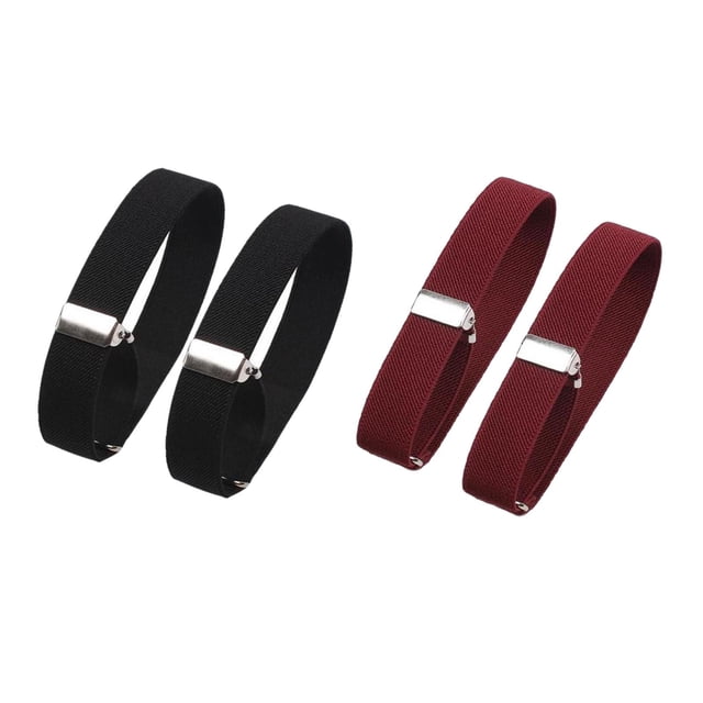 Milaget Mode Hommes 4 Pcs Noir Rouge