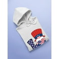 thumbnail image 3 of Gnome Usa Love Hoodie Women -Image by Shutterstock, Female 5X-Large, 3 of 4
