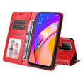thumbnail image 4 of Funda tipo cartera GANGXUN para OPPO A95 5G , diseño girasol, cuero PU, soporte, cierre magnético, tarjetero, 4 of 5