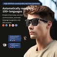 thumbnail image 5 of 2026 Limited Edition Wireless Smart Glasses, Built-in Mic &amp; Speaker, Real-Time Translation, Low-Voltage Safe Audio, Premium Tech Gift for Travel, Parties and Tech Lovers, 5 of 13