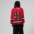 thumbnail image 2 of Unisex Mitchell & Ness Dennis Rodman Red Chicago Bulls Maxxed Out Fashion Hockey Jersey, 2 of 7