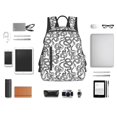 thumbnail image 4 of Balery Hand Drawn Snake Mochila Ligera para Hombres y Mujeres – Resistente y Impermeable, Ideal para la Escuela, el Trabajo, los Viajes y el Uso Diario, 4 of 7