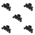 thumbnail image 1 of Qarigey Pasadores para el cabello Chica profesional Headwear Cola de caballo Abrazadera Hogar Negro Type2 NO2, 1 of 5