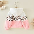 thumbnail image 3 of Hotiary 2-8Y Girls Winter Warm Fleece Hooded Jacket Toddler Girl Casual Long Sleeve Zipper Leopard Pattern Fuzzy Jackets Coats Outerwear, 3 of 9
