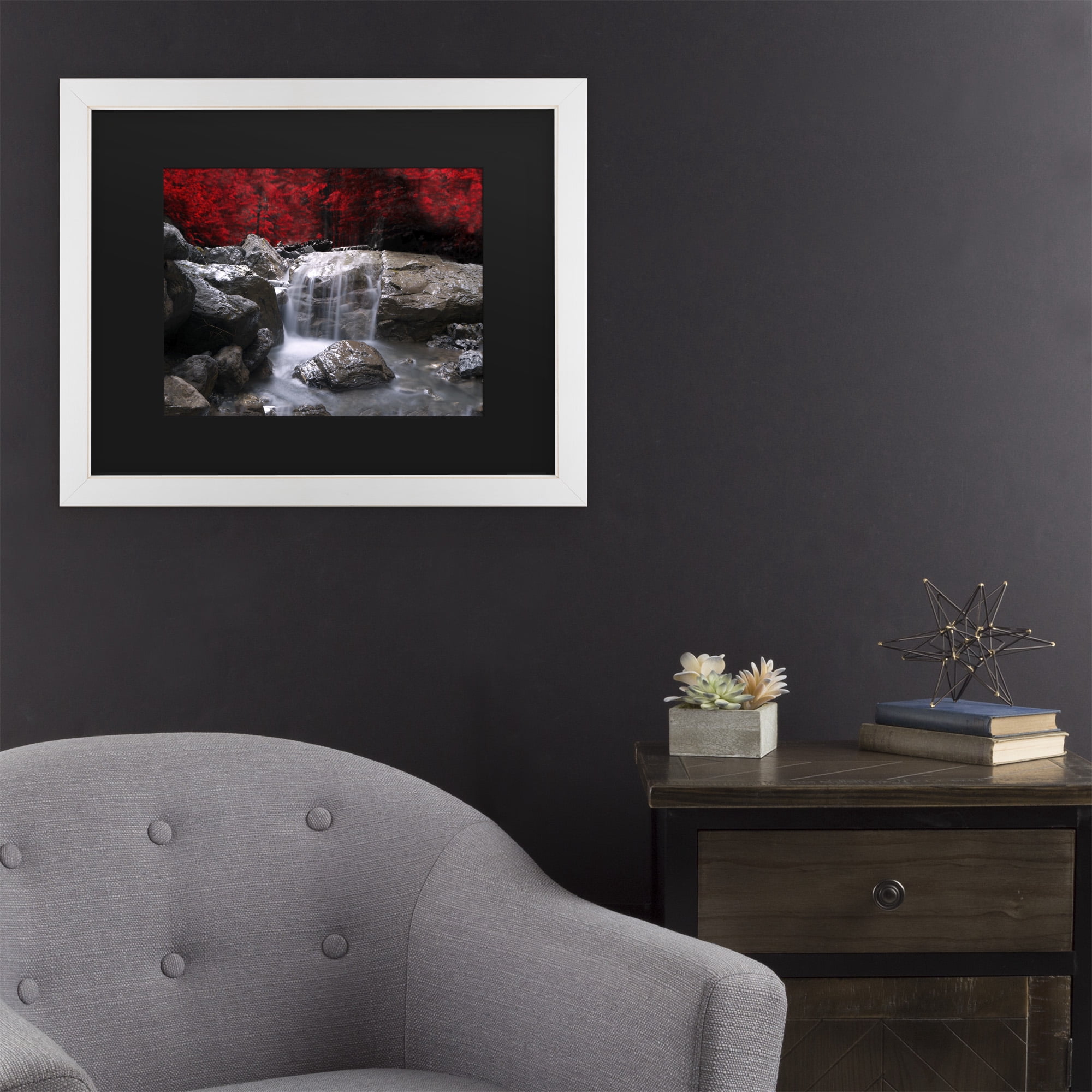 Trademark Fine Art 'Red Vison' Canvas Art by Philippe Sainte-Laudy