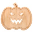 thumbnail image 1 of Bandeja para aperitivos con forma de calabaza de Halloween, bandeja para servir postres y frutos secos., 1 of 7