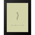 thumbnail image 2 of JMB Designs 19x24 Black Modern Framed Museum Art Print Titled - One Thing at a Time, 2 of 5