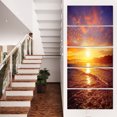 thumbnail image 1 of Cullera Playa Los Olivos Beach - Impression sur Toile Moderne, 1 of 3
