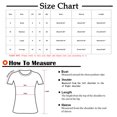 thumbnail image 3 of USSUMA Womens Tops Dressy Casual Summer Short Sleeve Floral Lace Shirts for Women Trendy Smocked Flowy Swing V Neck T-Shirts Blouses for Women Plus Tunic, 3 of 5