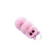 thumbnail image 1 of Inteprter LLavero de repuesto con forma de insecto, bolso de oficina decorativo de Color sólido de dibujos animados, colgante de llavero automotriz, Artesanía Rosado Inteprter HA074060-01, 1 of 6