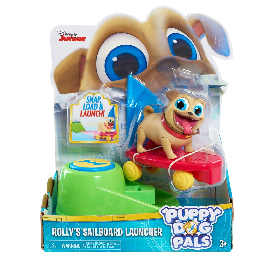 Puppy Dog Pals Figures OntheGo Rolly & Sailboard