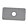 thumbnail image 2 of Tapete para fregadero de cocina, tapete de silicona para parte inferior del fregadero de cocina, rejilla para fregadero, cubierta protectora antidesli Negro, 2 of 9