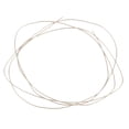 thumbnail image 1 of 50 Cm 925 Alambre De Plata Esterlina DIY Artesanía Alambre Para Joyería Que Hace Rebordear - Plata, 0.4mm Sunnimix Alambre de plata esterlina, 1 of 7