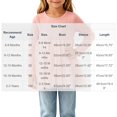 thumbnail image 4 of Lutiedan Toddler Girls Long Sleeve Tulle Peplum Tops Crew Neck Mesh Tutu Hem Shirts Casual Princess Flowy Shirts 0-3,Pink, 4 of 5