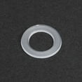thumbnail image 4 of Uxcell 13mm O.D. 0.8mm Thick Nylon Flat Washers for M8 Screw Bolt, 200 Count, 4 of 6