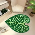 thumbnail image 6 of Kezqiaxn Bathroom Rugs Summer Tropical Theme Floor Mat/Entrance Door Mat/Bathroom Carpet Welcome Floor Doormat 34.25x15.74In Non Slip Floor Mat Summer Holiday Funny Novelty Door Mat Green, 6 of 8
