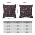thumbnail image 2 of Pofeuu Valentine'S Day Print Double-sided plush pillowcase Square Throw Pillow Covers Pillows Cover for Living Room Bedroom Sofa Couch Cushion Cover（No pillow core）-22"x22", 2 of 7