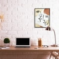 thumbnail image 2 of Stupell Industries Asymmetrical Linework Portraits Abstract Organic Shapes Black Framed, 24 x 30, Design by Ziwei Li, 2 of 7