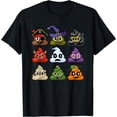 thumbnail image 1 of Costumes d'Halloween de Caca T-Shirt Drôle - Noir - TG, 1 of 4
