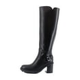 thumbnail image 2 of Vionic Womens Black Leather Trabuco Knee High Boots 7.5M, 2 of 8
