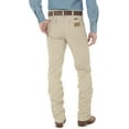 thumbnail image 3 of Wrangler Men's 936 High Rise Prewashed Cowboy Cut Slim Straight Jeans Tan 32W x 34L  US, 3 of 5